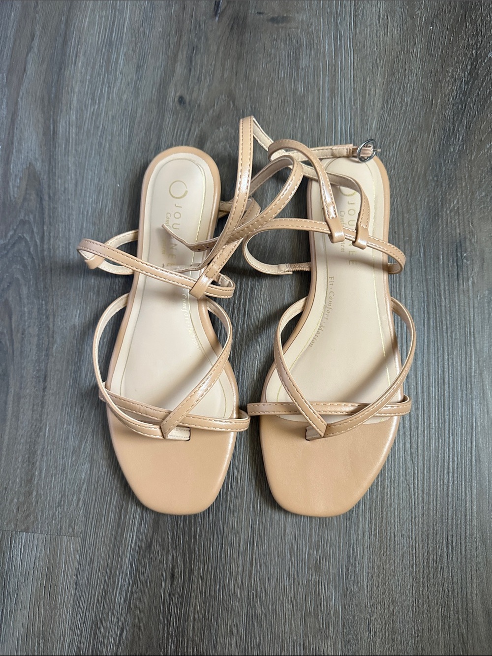 Strappy Nude Women's Sandals size 9